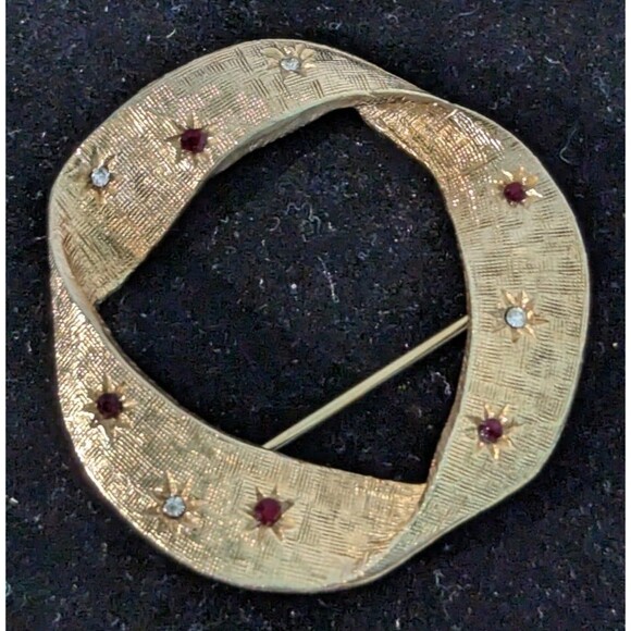 Vintage NYC Accessocraft Ribbon Brooch - Picture 5 of 10